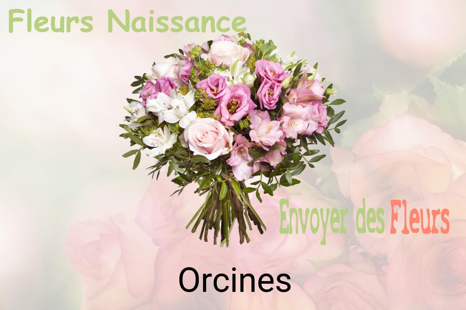 Bouquet de fleurs de naissance livré à Orcines